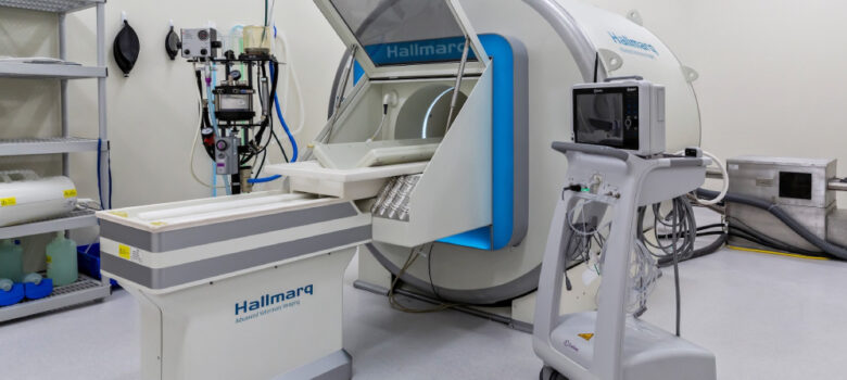 A Small MRI scan machine for animals